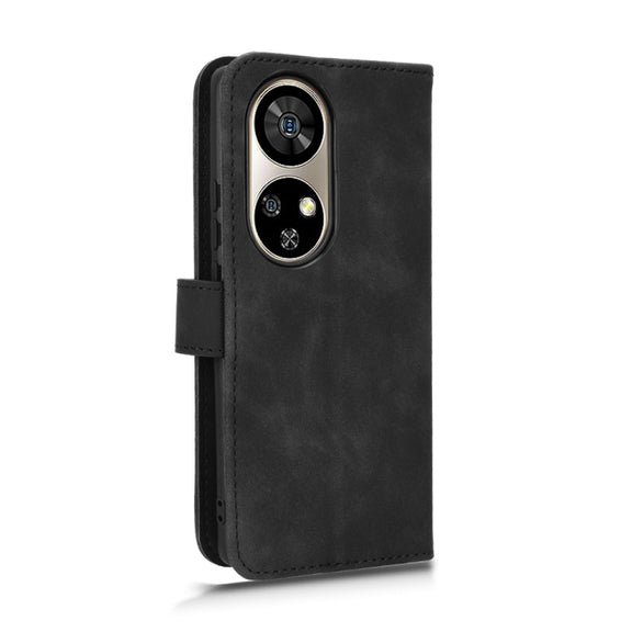 For Ulefone Note 17 Pro Skin Feel Magnetic Flip Leather Phone Case(Black)