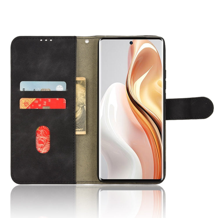For Ulefone Note 17 Pro Skin Feel Magnetic Flip Leather Phone Case(Black)