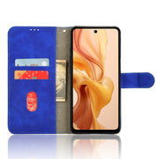 For Ulefone Note 18 Ultra Skin Feel Magnetic Flip Leather Phone Case(Blue)