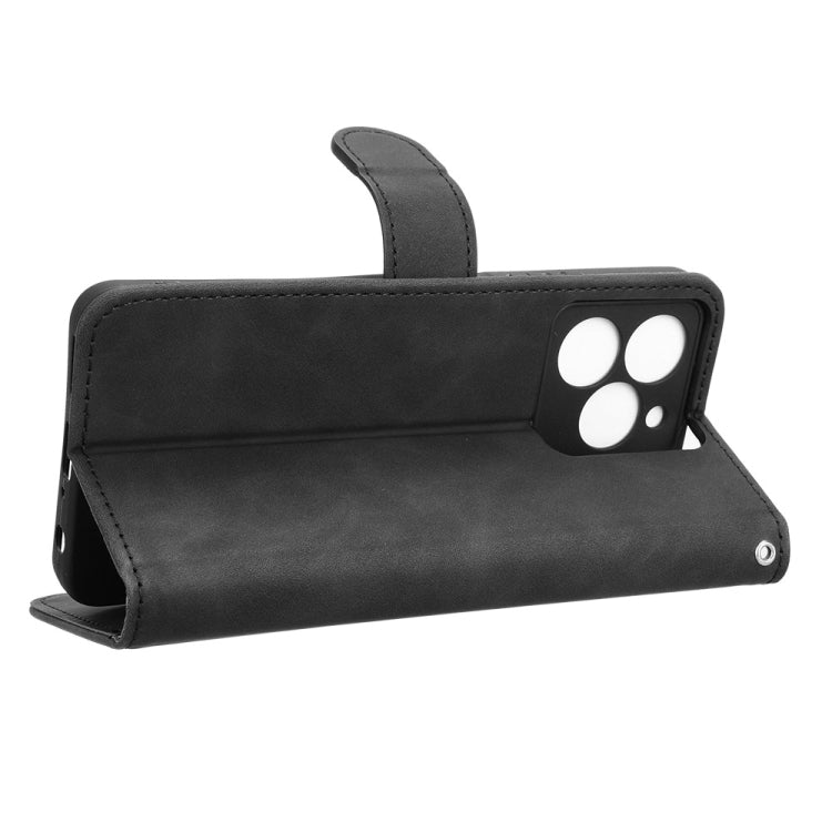 For Ulefone Note 20 Pro Skin Feel Magnetic Flip Leather Phone Case(Black)