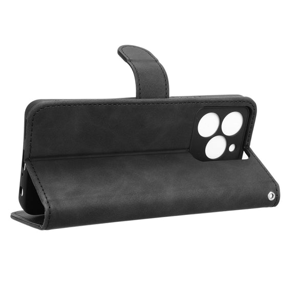 For Ulefone Note 20 Pro Skin Feel Magnetic Flip Leather Phone Case(Black)