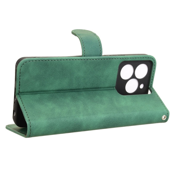 For Ulefone Note 20 Pro Skin Feel Magnetic Flip Leather Phone Case(Green)