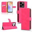 For Ulefone Note 20 Pro Skin Feel Magnetic Flip Leather Phone Case(Rose Red) - Ulefone Cases by PMC Jewellery | Online Shopping South Africa | PMC Jewellery | Buy Now Pay Later Mobicred
