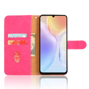 For Ulefone Note 20 Pro Skin Feel Magnetic Flip Leather Phone Case(Rose Red)