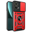 For Motorola Moto G85 / S50 Neo Sliding Camera Cover Design TPU+PC Phone Case(Red) - free shipping - PMC TechLife - Order now!