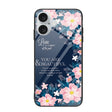 For iPhone 16 Plus Colorful Painted Glass Phone Case(Flower) - iPhone 16 Plus Cases by PMC TechLife | Online Shopping South Africa | PMC TechLife | Buy Now Pay Later Mobicred