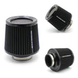 XH-UN077-079 Car High Flow Cold Cone Engine Air Intake Filter, Size:76mm(Black) - Air Intake System by PMC TechLife | Online Shopping South Africa | PMC TechLife | Buy Now Pay Later Mobicred