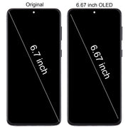For Samsung Galaxy S21+ 5G SM-G996B 6.67 inch 6.67 inch OLED LCD Screen Digitizer Full Assembly with Frame (Gold)