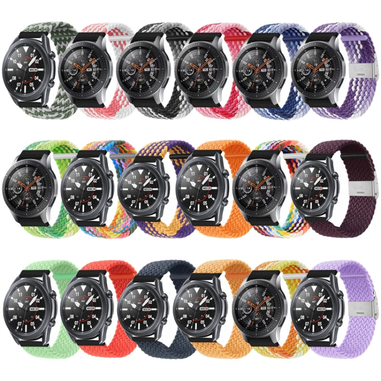 For Huawei Watch 4 / 4 Pro Nylon Braided Metal Buckle Watch Band(Red)