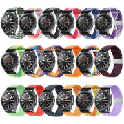 For Huawei Watch 4 / 4 Pro Nylon Braided Metal Buckle Watch Band(Red)