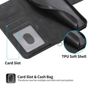 For Xiaomi Redmi Note 13 Pro 4G Skin-feel Flowers Embossed Wallet Leather Phone Case(Black)