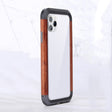 For iPhone 11 Pro R-JUST Metal + Wood Frame Protective Case - iPhone 11 Pro Cases by R-JUST | Online Shopping South Africa | PMC TechLife | Buy Now Pay Later Mobicred