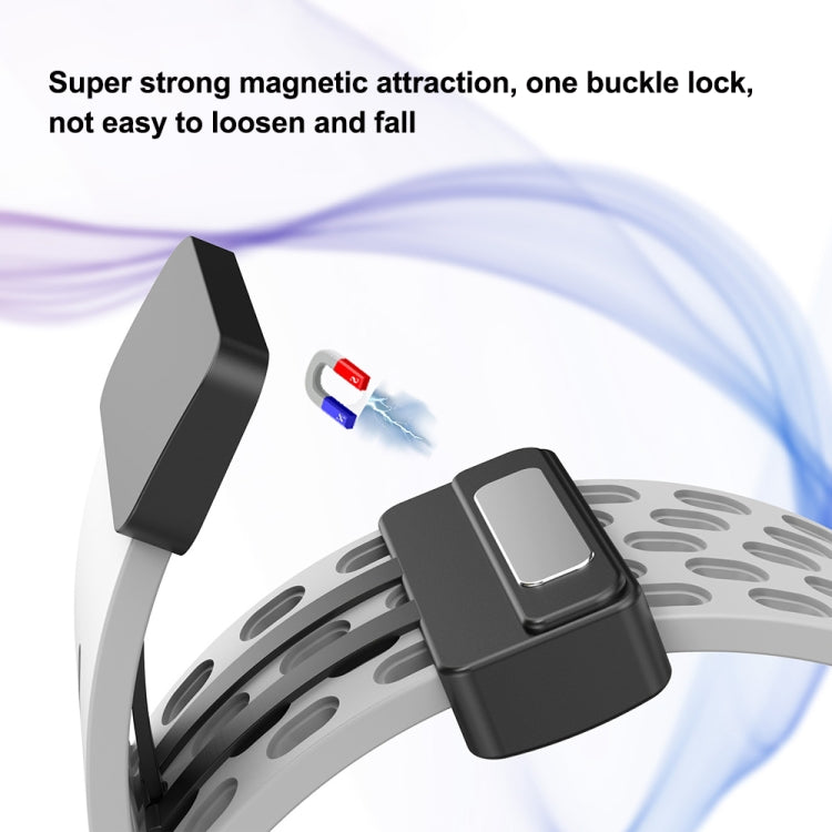 For Huawei Watch 4 / 4 Pro Magnetic Clasp Silicone Watch Band(Fruit Purple)