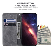 For iPhone 16e Geometric Embossed Leather Phone Case(Grey)