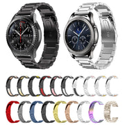 For Huawei Watch 4 / 4 Pro Three Bead Stainless Steel Watch Band(Silver)