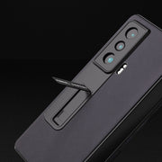 For Honor Magic Vs ABEEL Haze Texture PU Phone Case(Black)