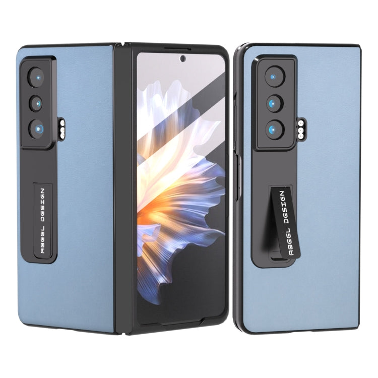 For Honor Magic Vs ABEEL Haze Texture PU Phone Case(Twilight Blue)