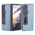 For Honor Magic Vs ABEEL Haze Texture PU Phone Case(Twilight Blue) - Honor Cases by PMC TechLife | Online Shopping South Africa | PMC TechLife | Buy Now Pay Later Mobicred
