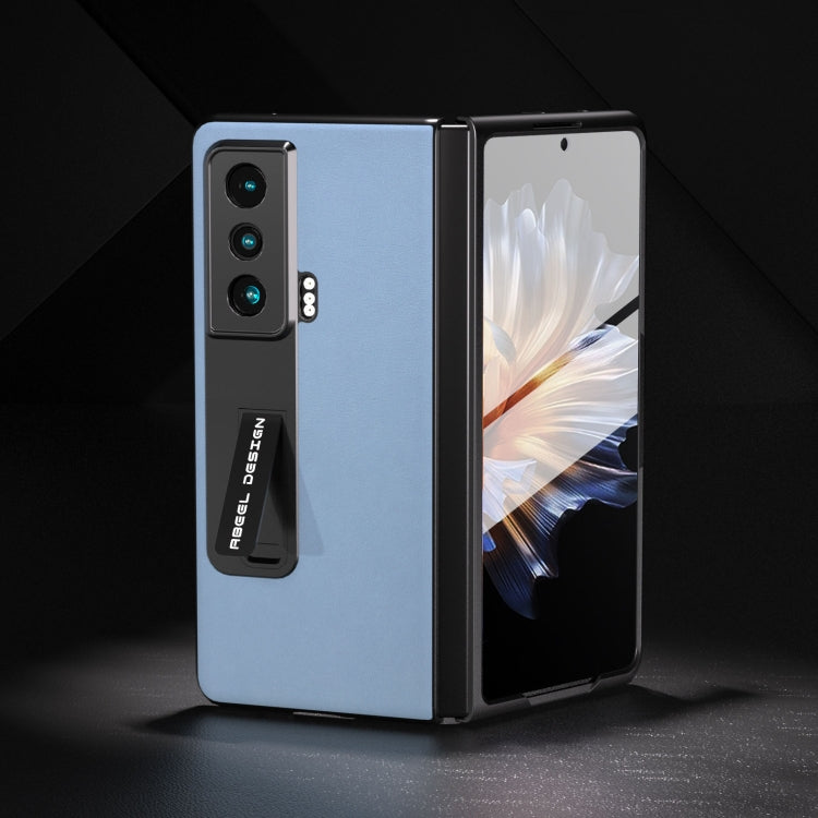 For Honor Magic Vs ABEEL Haze Texture PU Phone Case(Twilight Blue)