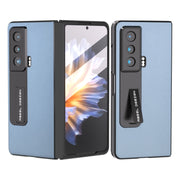 For Honor Magic Vs ABEEL Haze Texture PU Phone Case(Twilight Blue)