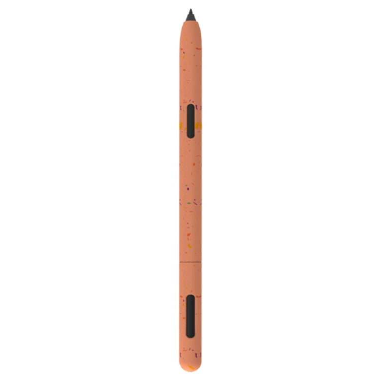 For Samsung Galaxy Tab S7 LOVE MEI Luminous Silicone Protective Pen Case(Orange)