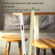 For Samsung Galaxy Tab S6 Lite LOVE MEI Luminous Silicone Protective Pen Case(White)