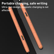 For Samsung Galaxy Tab S7 LOVE MEI Luminous Silicone Protective Pen Case(Orange)