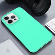 For iPhone 16 Pro Max Starry Series Shockproof Straw Material + TPU Protective Case(Red)