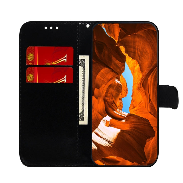 For iPhone 16e Colorful Magnetic Buckle Leather Phone Case(Blue)
