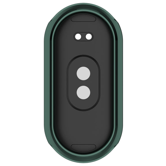 For Xiaomi Mi Band 8 Full Coverage TPU Electroplating Watch Protective Case(Green)