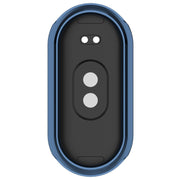 For Xiaomi Mi Band 8 / 9 Ceramic / 10 Ceramic Full Coverage TPU Electroplating Watch Protective Cover(Blue)