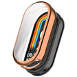 For Xiaomi Mi Band 8 Full Coverage TPU Electroplating Watch Protective Case(Rose Gold) - Watch Cases by PMC TechLife | Online Shopping South Africa | PMC TechLife
