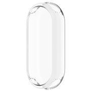 For Xiaomi Mi Band 8 Full Coverage TPU Electroplating Watch Protective Case(Transparent)