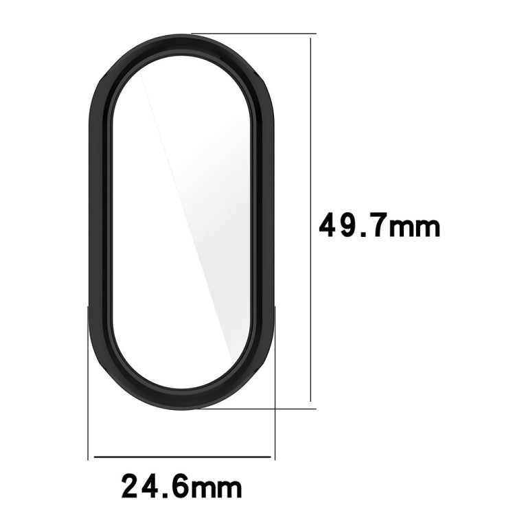 For Xiaomi Mi Band 8 Full Coverage TPU Electroplating Watch Protective Case(Green)
