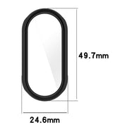 For Xiaomi Mi Band 8 Full Coverage TPU Electroplating Watch Protective Case(Transparent)