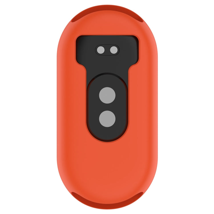 For Xiaomi Mi Band 8 Pure Color Silicone Watch Protective Case(Official Orange)