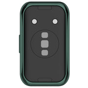 For Huawei Band 8 Full Coverage TPU Electroplating Watch Protective Case(Green)