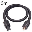 3720 HiFi Audio Universal AC Power Cable US Plug, Length:3m - Microphone Audio Cable & Connector by PMC TechLife | Online Shopping South Africa | PMC TechLife | Buy Now Pay Later Mobicred