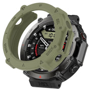 For Amazfit T-Rex Ultra Armor Hollow Watch Protective Case(Green)