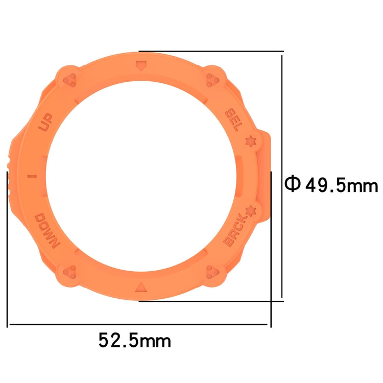 For Amazfit T-Rex Ultra Armor Hollow Watch Protective Case(Orange)