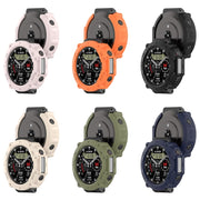 For Amazfit T-Rex Ultra Armor Hollow Watch Protective Case(Orange)