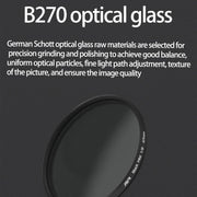 JSR Black Mist Filter Camera Lens Filter, Size:52mm(1/8 Filter)