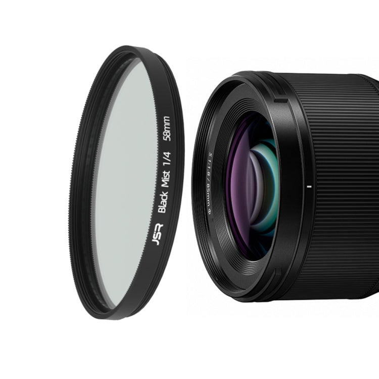 JSR Black Mist Filter Camera Lens Filter, Size:58mm(1/4 Filter)