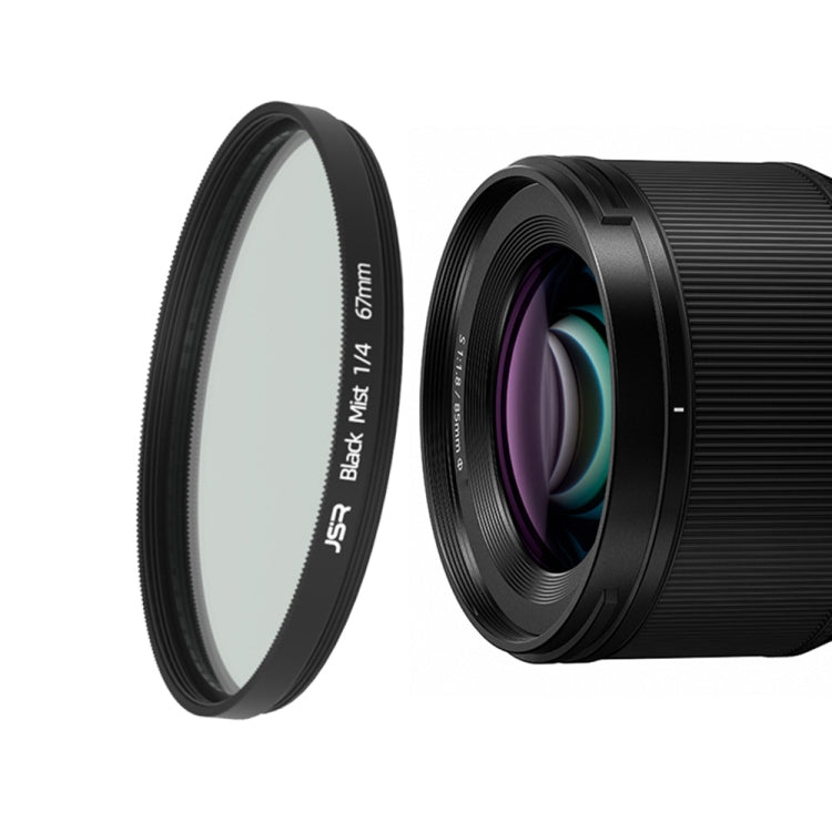 JSR Black Mist Filter Camera Lens Filter, Size:67mm(1/4 Filter)