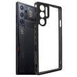 For ZTE nubia Red Magic 9 Pro / 9 Pro+ Frosted TPU + Transparent PC Phone Case(Black) - ZTE Cases by PMC TechLife | Online Shopping South Africa | PMC TechLife