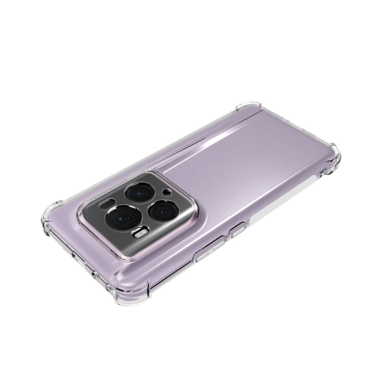For Honor Magic6 Ultimate Shockproof Non-slip Thickening TPU Phone Case(Transparent)