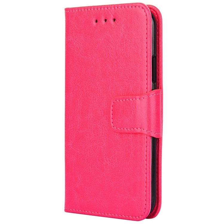 For Huawei Pura 70 5G Crystal Texture Leather Phone Case(Rose Red)
