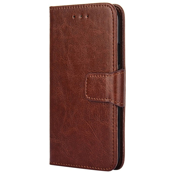 For Huawei Pura 70 5G Crystal Texture Leather Phone Case(Brown)