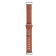 For Fitbit Charge 5 PU Leather Replacement Watch Band(Brown) - Watch Bands by PMC TechLife | Online Shopping South Africa | PMC TechLife | Buy Now Pay Later Mobicred