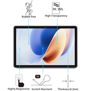 For Doogee T30E 10.1 2pcs 9H 0.3mm Explosion-proof Tempered Glass Film